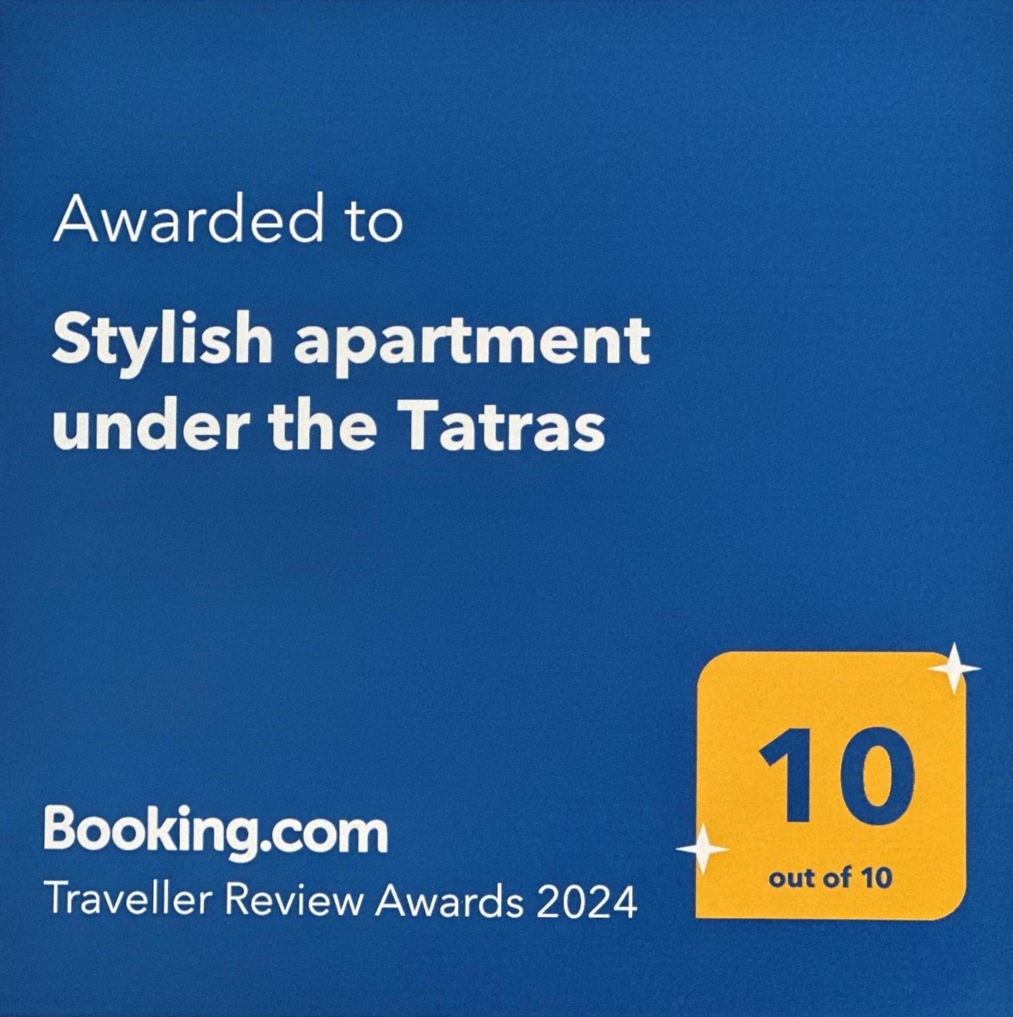 Stylish Apartment Under The Tatras Štrba Exteriör bild